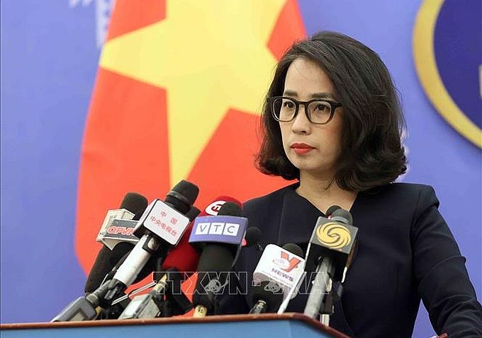 外交部发言人范秋姮。（图：越通社）
