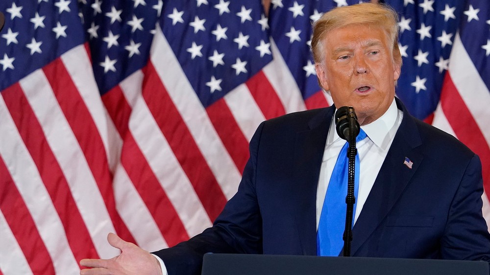 美国当选总统特朗普正式获得总统职位。（图：WSJ）