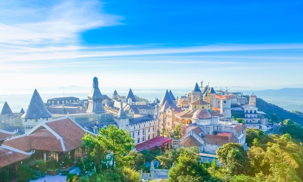 美丽的岘港市。