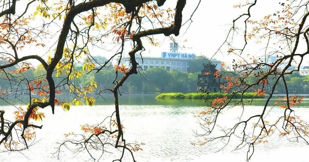 河内市还剑湖。（图：《新河内报》