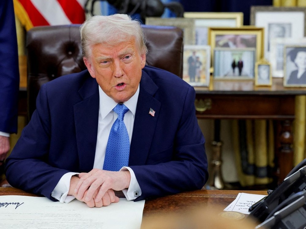 美国总统特朗普。（图：路透社）