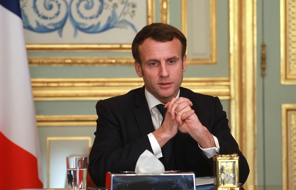 法国总统马克龙。（图：互联网）
