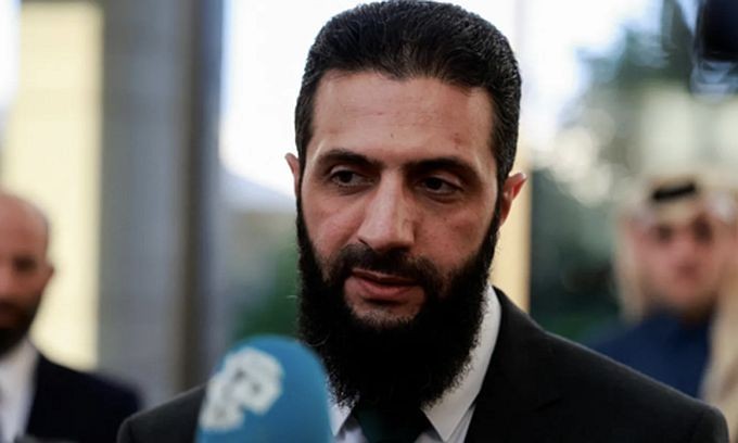 叙利亚过渡政府领导人艾哈迈德·沙拉。（图：互联网）