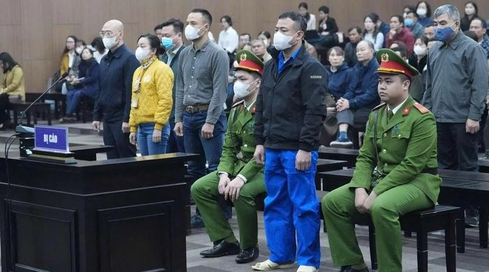 庭审现场。（图：江龙）