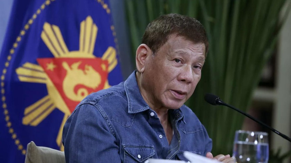 菲律宾前总统杜特尔特。（图：AP）