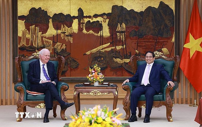 提议美国教授参谋以便越-美经济关系平衡与永续发展