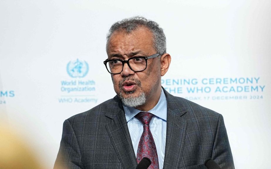 世界卫生组织总干事谭德塞。（图：互联网）