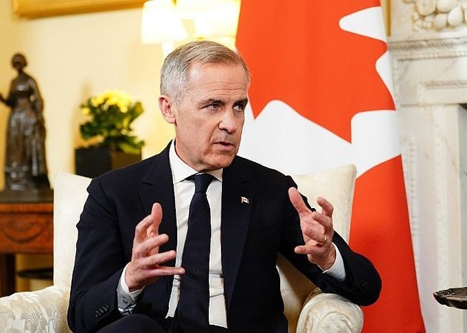 卡尼宣布解散国会并提前举行大选。（图：AP）