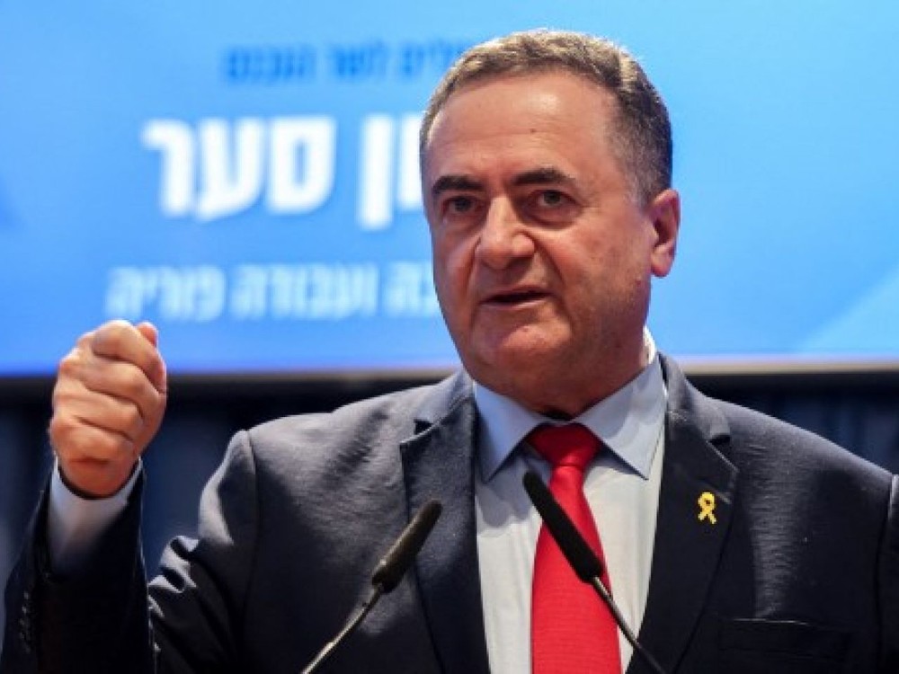 以色列国防部长卡茨说，「自愿移民事务局」将为有意离开加沙的巴人提供安全监督下的离境通道和手续。（图：AFP）