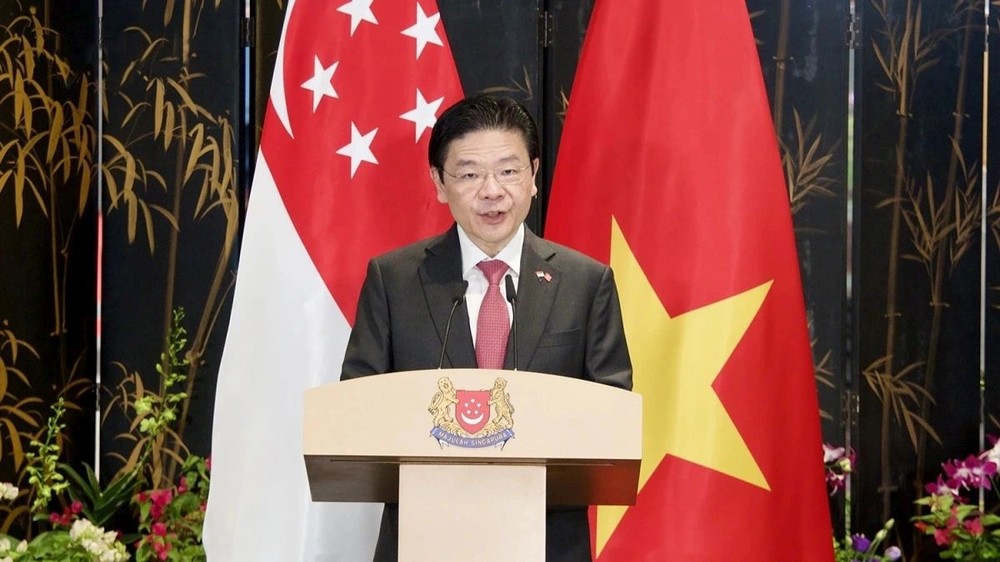 新加坡总理黄循财。（图：VOV）