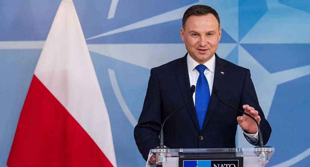 波兰总统杜达。（图：AP）