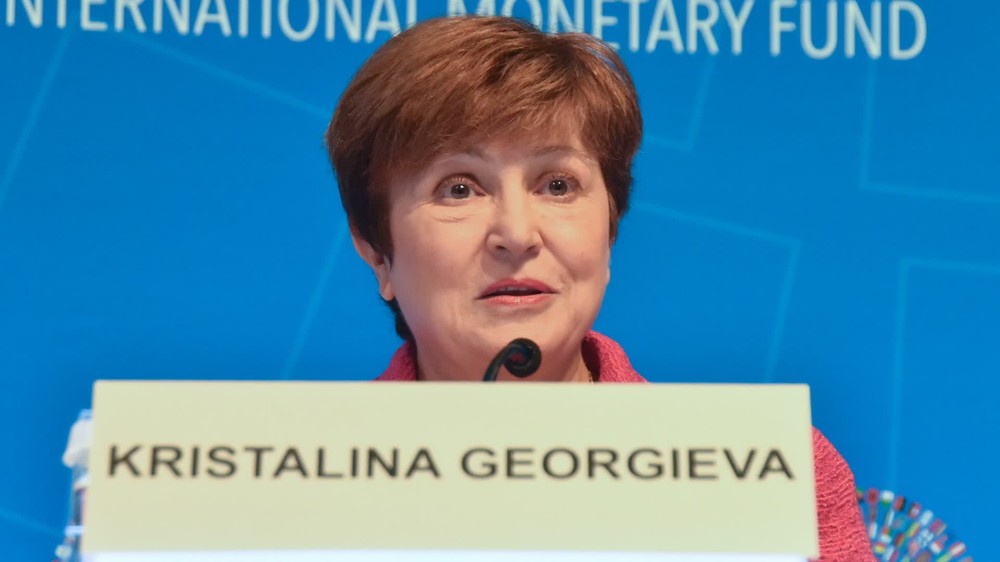 国际货币基金组织(IMF) 总裁格奥尔基耶娃。（图：互联网）