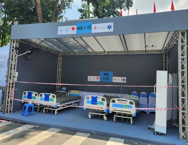 医疗设备设施齐全，急救药品充足，随时执行任务。（图：SYT）