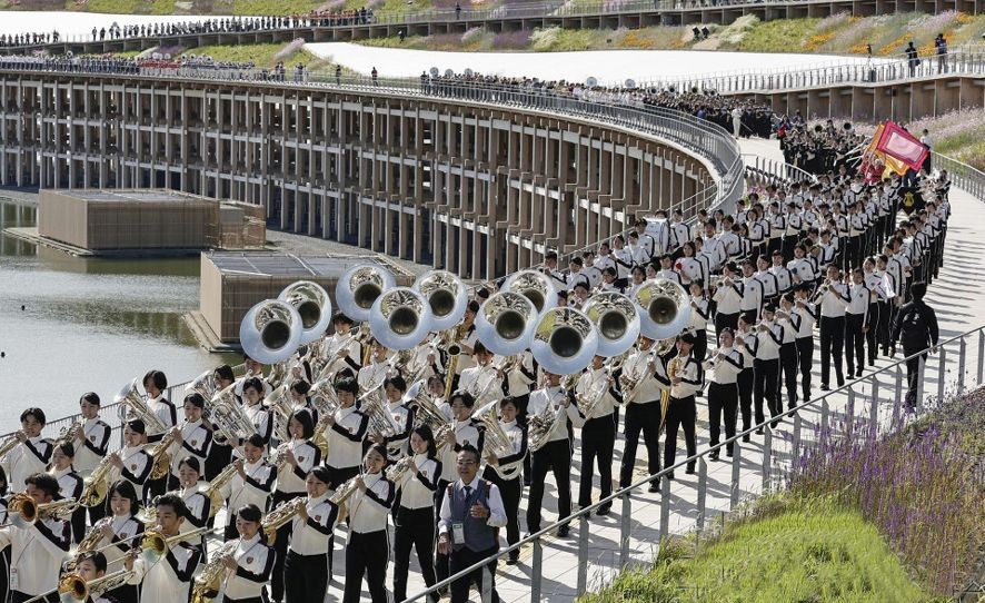 世博会行进乐队获吉尼斯世界纪录认定