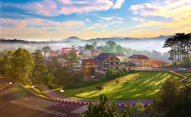 大勒景色一隅。