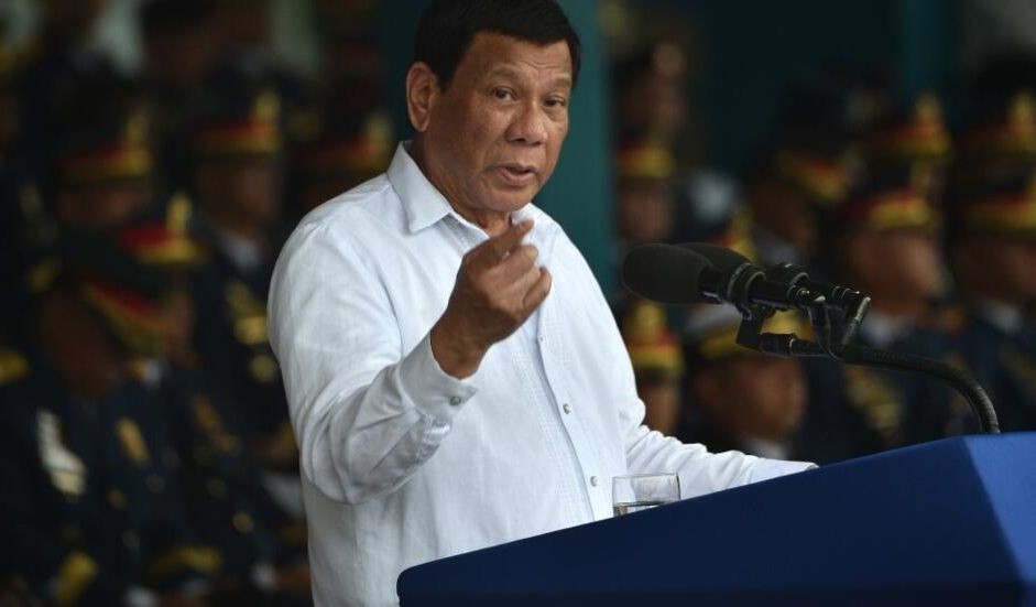 菲律宾前总统罗德里戈‧杜特尔特。（图：互联网）