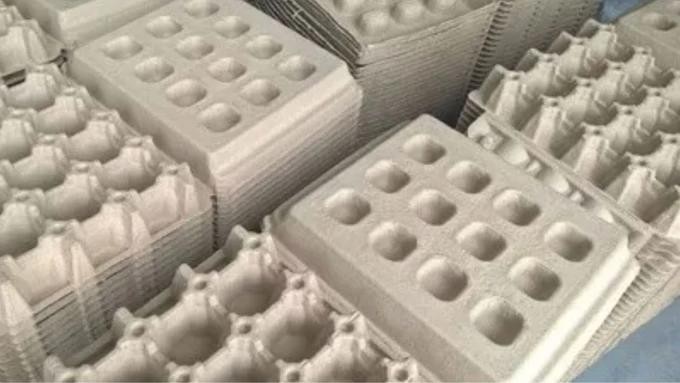 热成型模塑纤维产品。（示意图：互联网）