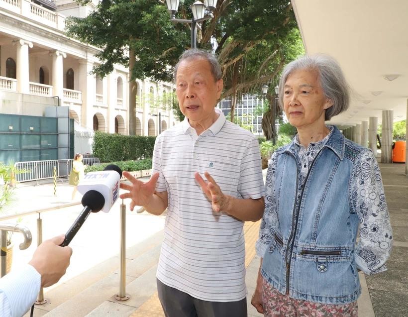 曾担任电影《阮爱国在香港》顾问的研究学者李明汉接受越通社记者的采访。（图：越通社）