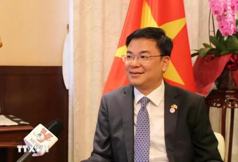 越南驻日本大使范光校。（图：越通社）