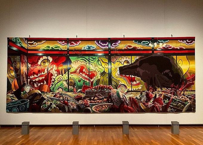 《千与千寻》非遗手工挂毡