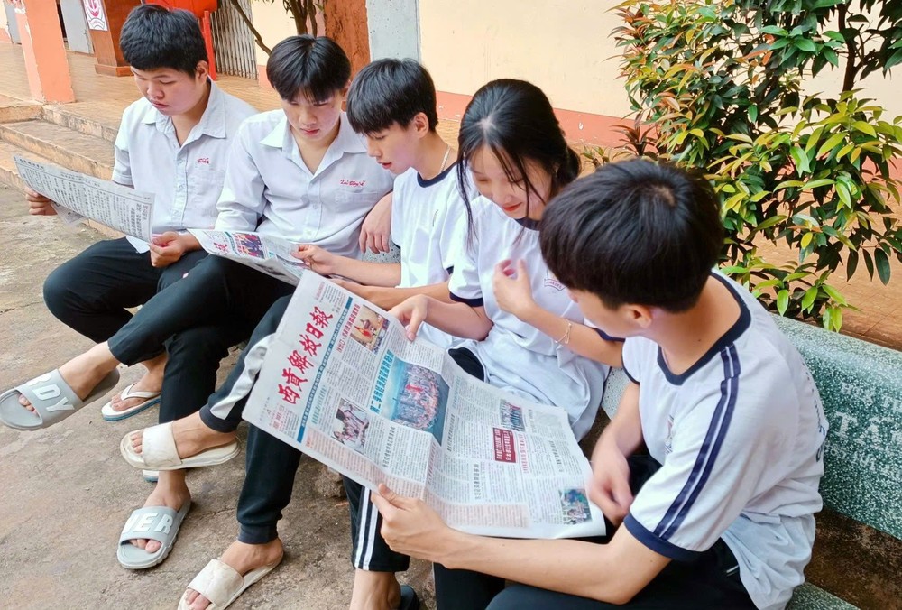 农村读报的日子