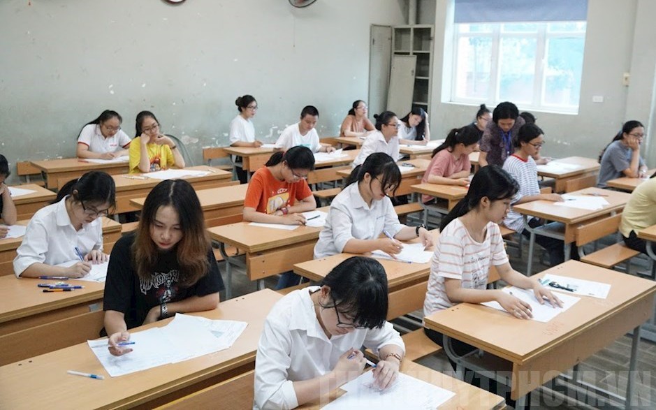 高中毕业试考场一隅。（示意图：互联网）