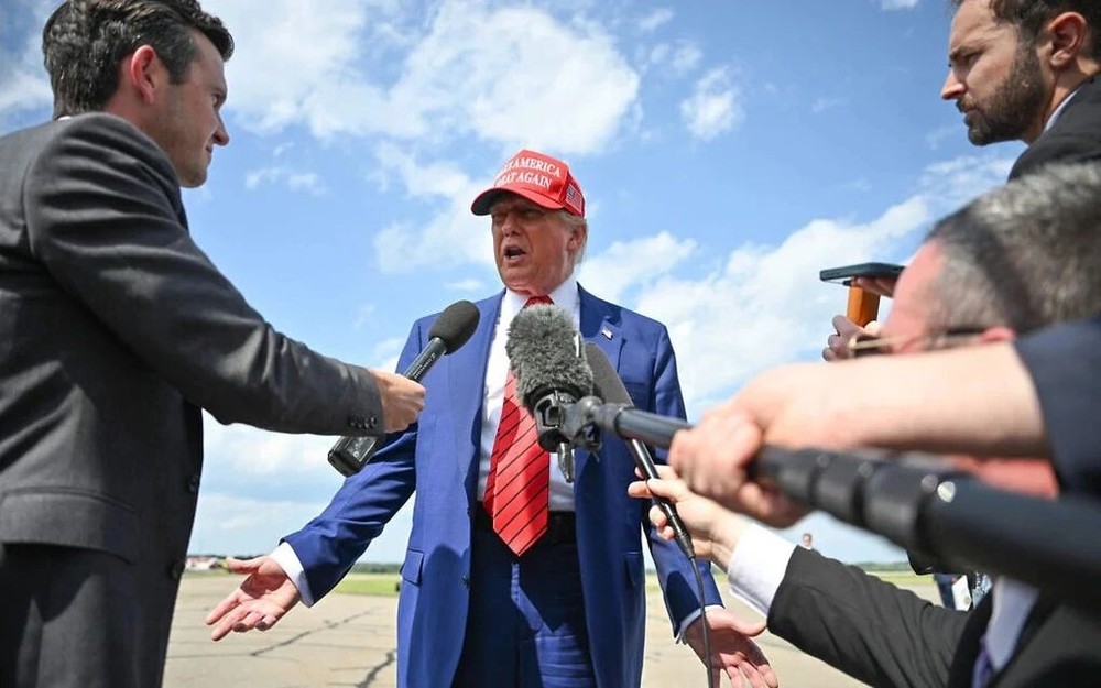 美国总统特朗普。（图：AFP）