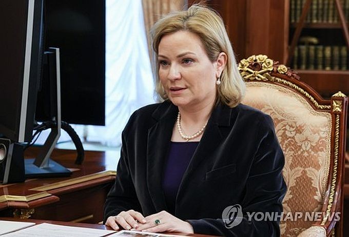 俄罗斯文化部长奥尔加·柳比莫娃。（图：韩联社）