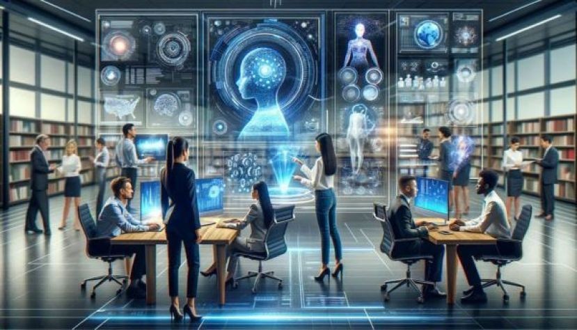 法国政府目标是到2030年，让大部分企业将AI融入日常运营。（示意图：互联网）