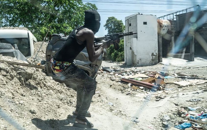 帮派控制了海地首都太子港的大部分地区。（图：联合国）