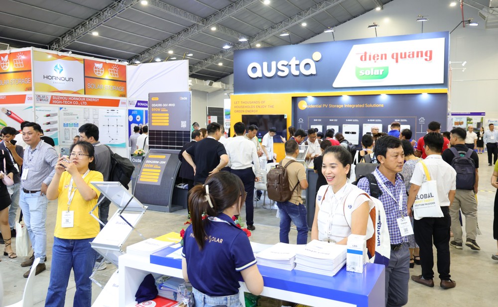 2025年国际科技展览一隅。