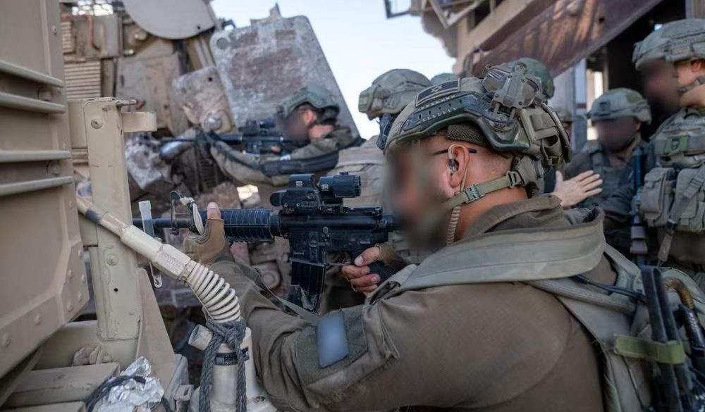 以军在加沙地带开展军事行动。（图：互联网）