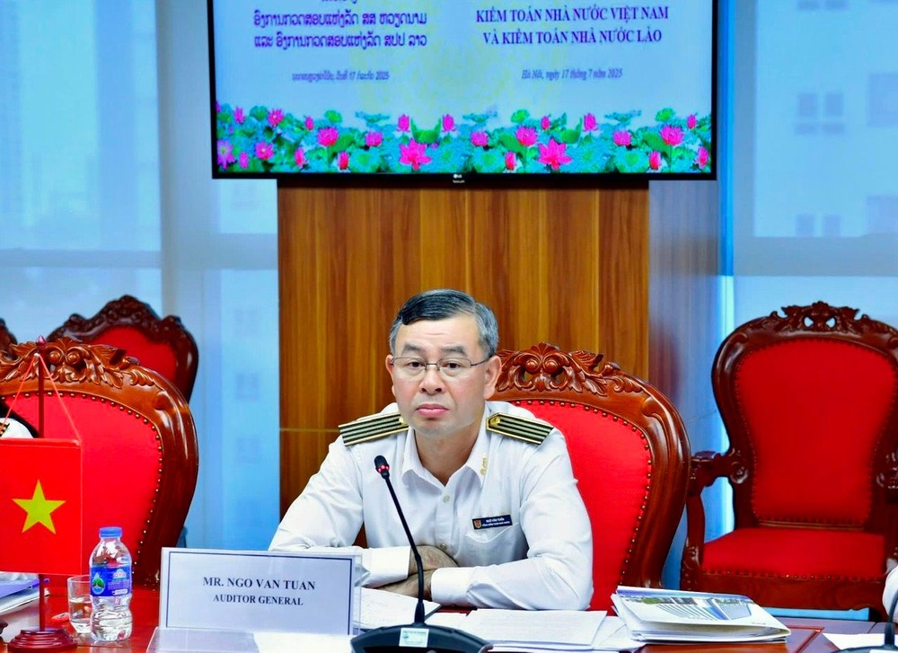 国家审计署审计长吴文俊。（图：春红）