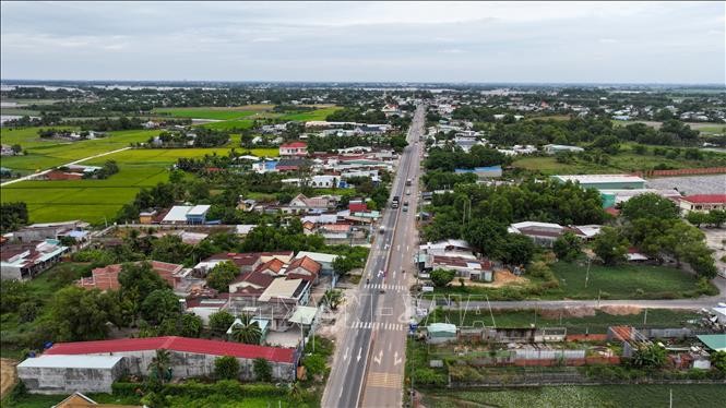 胡志明市-沐牌高速公路将与22号国道连接一起。