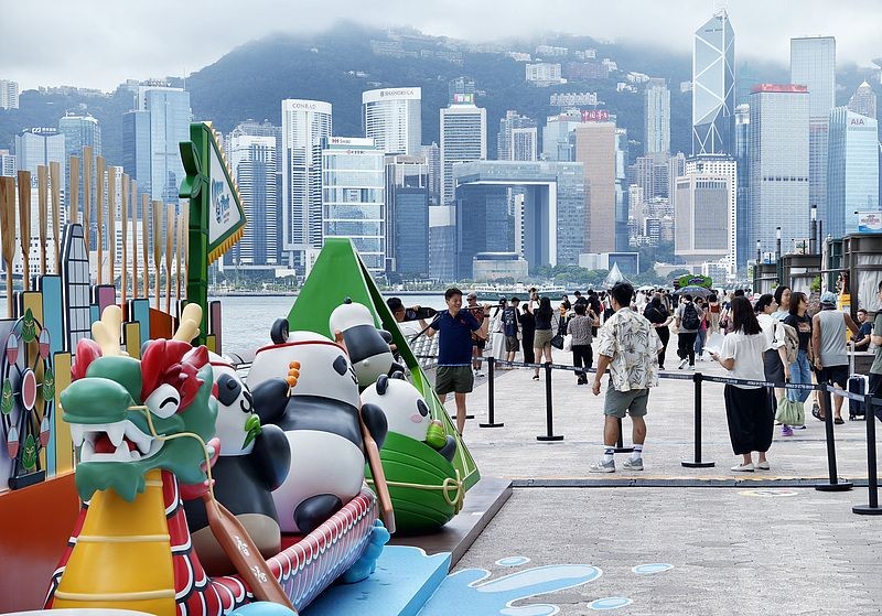 香港今年上半年共有约2400万旅客人次访香港，按年增加12%。（图：互联网）