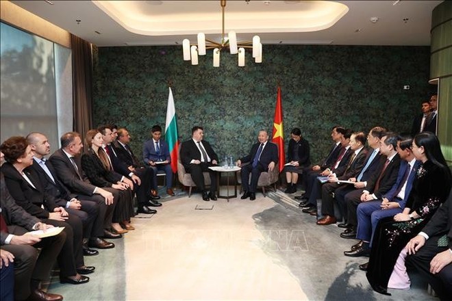 会见场景。（图：越通社）