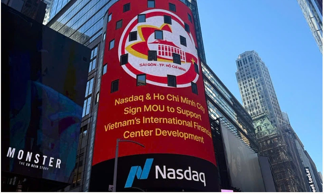 胡志明市财政局与纳斯达克证券交易所（NASDAQ）于10月中旬签署了合作谅解备忘录（MOU）。胡志明市人委会供图