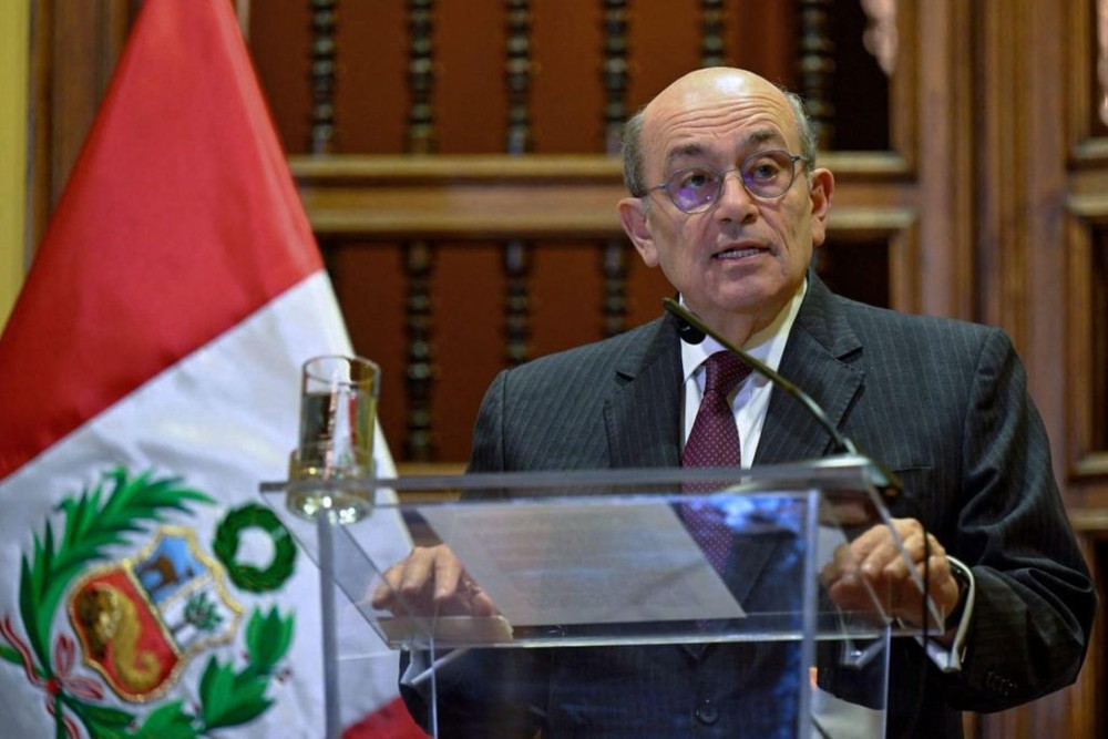 秘鲁外交部长德赛拉。（图：AFP）