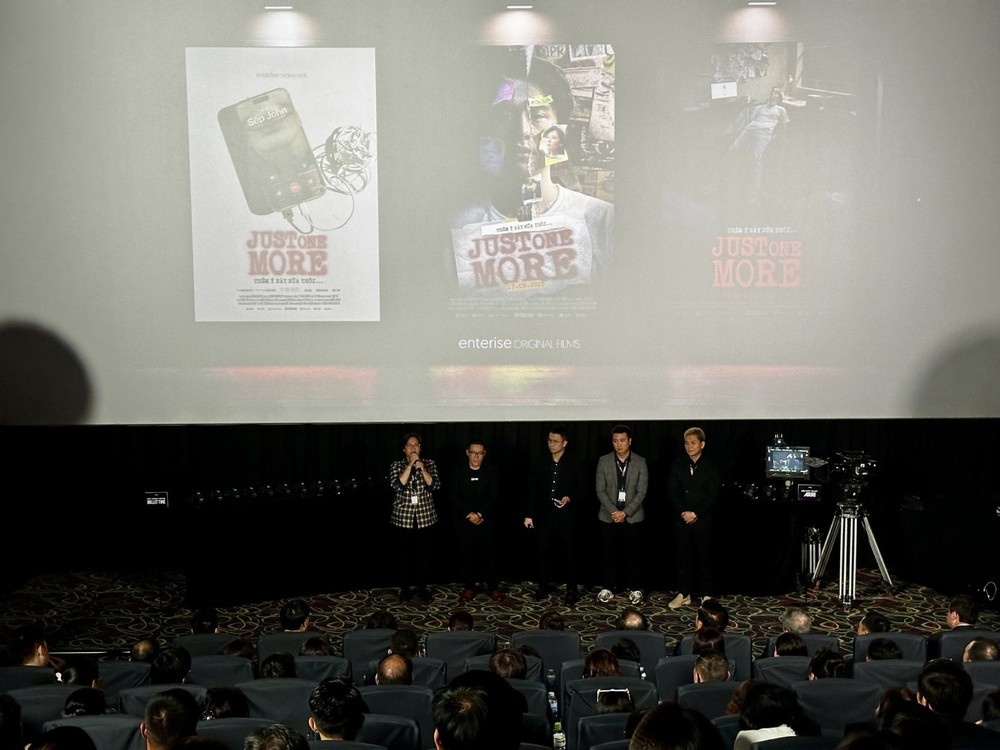 2025年9月17日在岘港举行的Enterise娱乐平台开发项目发布会现场。其有望成为将越南文化通过电影与数字内容走向世界的先锋数字娱乐平台。图自越通社