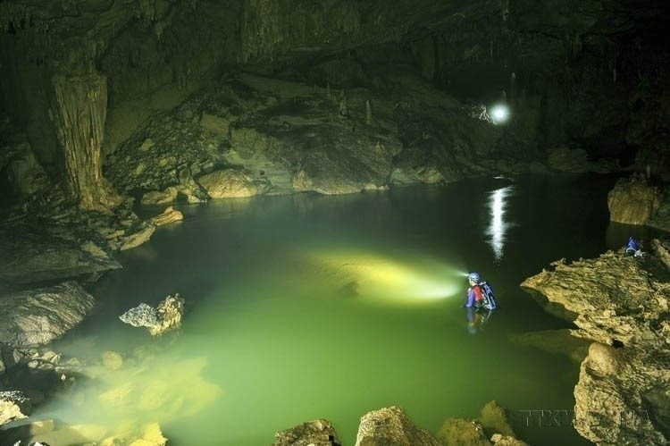 风芽-格邦成为越南首个跨境自然遗产。图自越通社