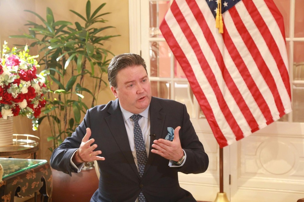 美国驻越南大使 马克·纳珀。图自越通社