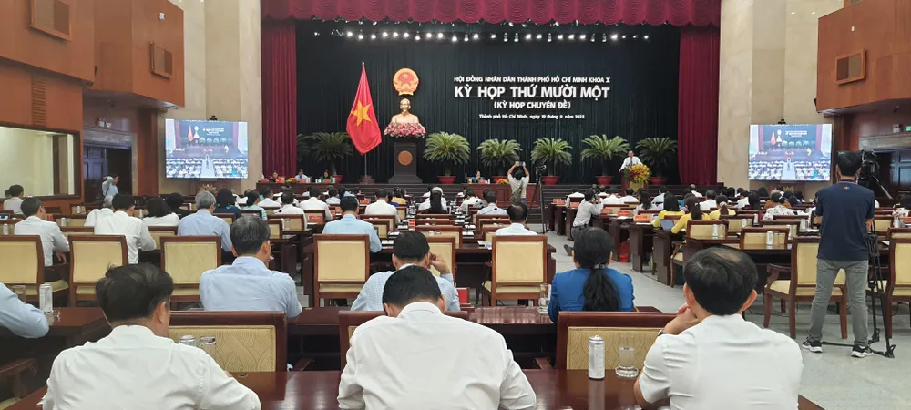 Bí thư Thành ủy Nguyễn Văn Nên phát biểu chỉ đạo