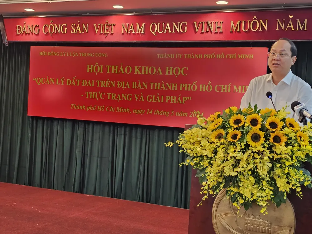 Phó Bí thư TT Thành ủy TPHCM Nguyễn Hồ Hải