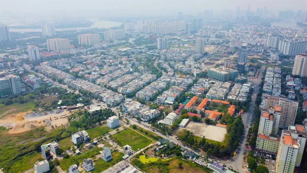 Một góc khu đô thị An Phú- An Khánh thuộc TP. Thủ Đức