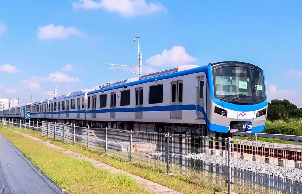 Metro số 1 tuyến Bến Thành- Suối Tiên