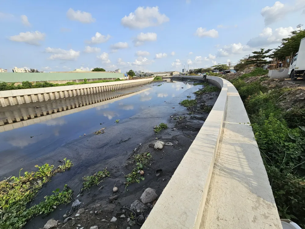 Dự án cải tạo kênh Tham Lương- Bến Cát một trong những dự án trọng điểm giải ngân đầu tư công. Ảnh: Đỗ Trà Giang