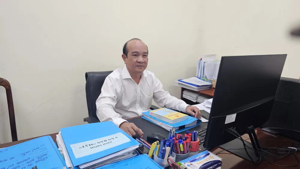 Ông Đào Quang Dương, Trưởng phòng Kinh tế đất, Sở NN-MT