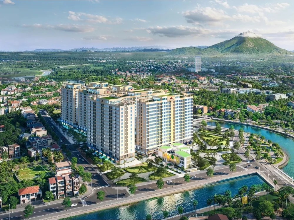 Golden City, một trong nhiều dự án của HQC đầu tư hướng đến người thu nhập trung bình, thấp.