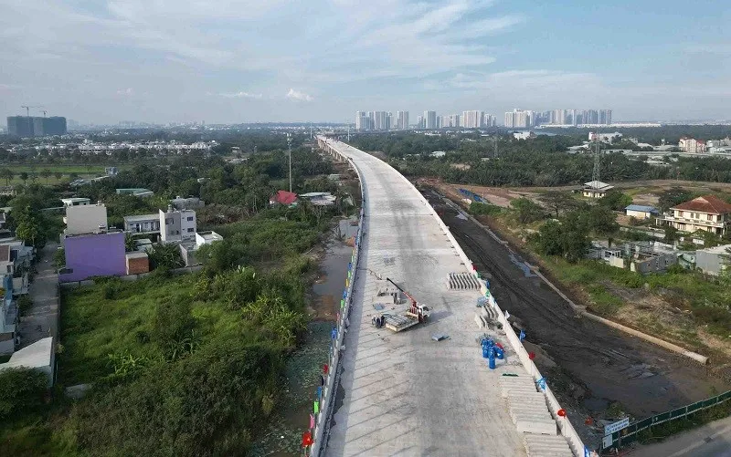 Dự án Vành đai 3 TPHCM tăng tốc về đích vào cuối năm 2026
