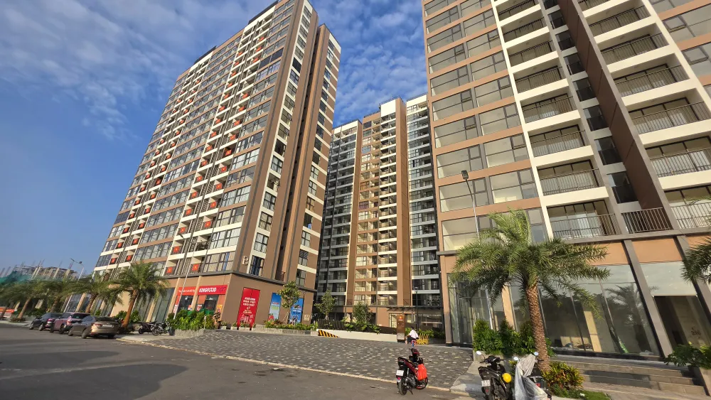 Chung cư NơXH cho lực lượng Công an nhân dân.